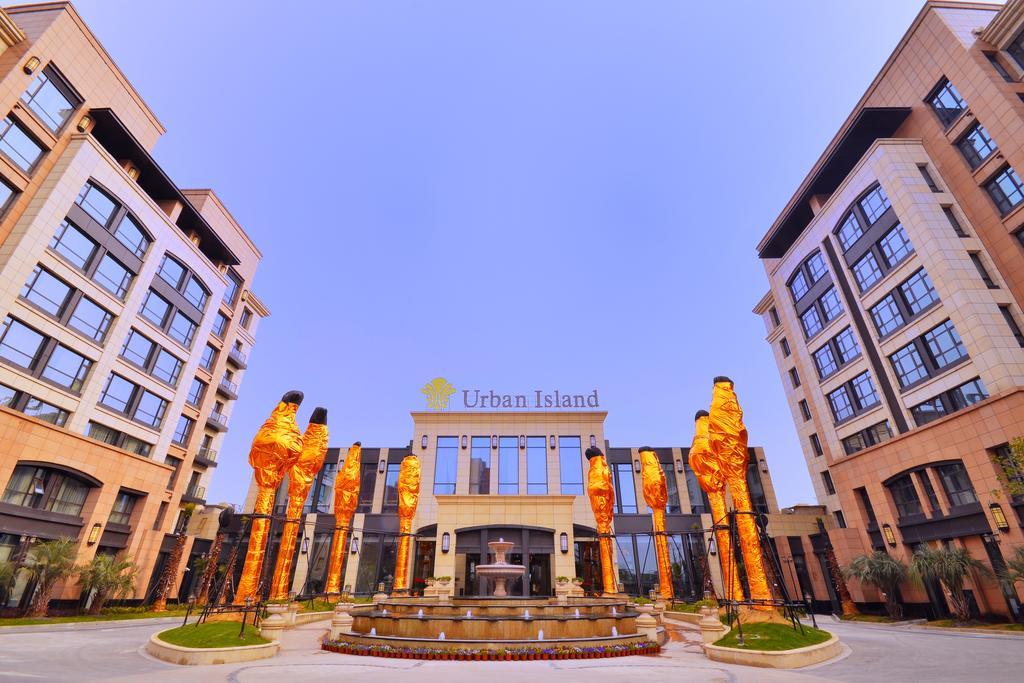 Urban Island Hotel Shanghai Bagian luar foto